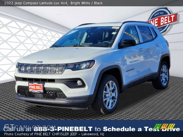 2022 Jeep Compass Latitude Lux 4x4 in Bright White