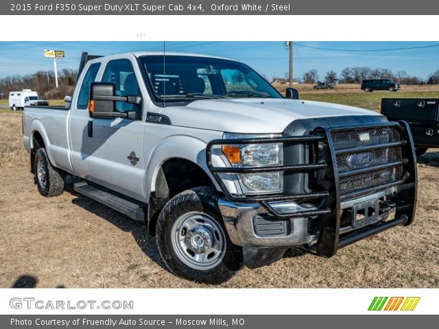 2015 Ford F350 Super Duty XLT Super Cab 4x4 in Oxford White