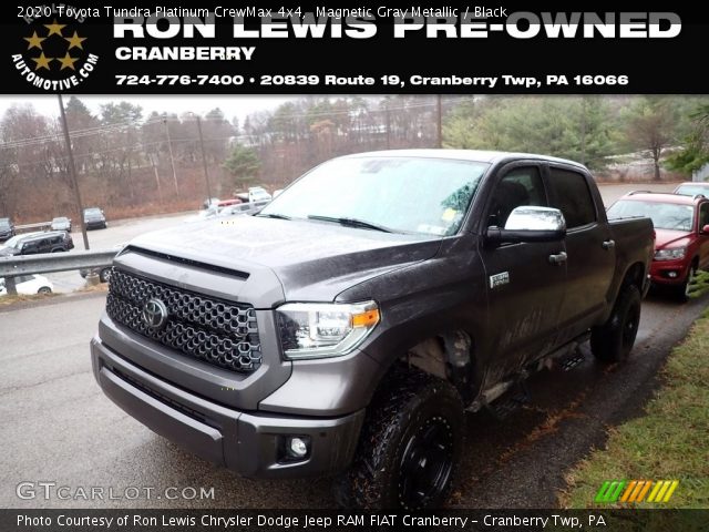 2020 Toyota Tundra Platinum CrewMax 4x4 in Magnetic Gray Metallic