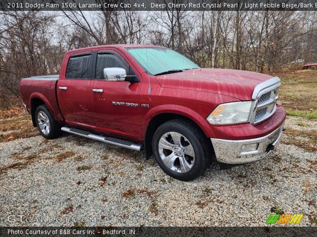 2011 Dodge Ram 1500 Laramie Crew Cab 4x4 in Deep Cherry Red Crystal Pearl