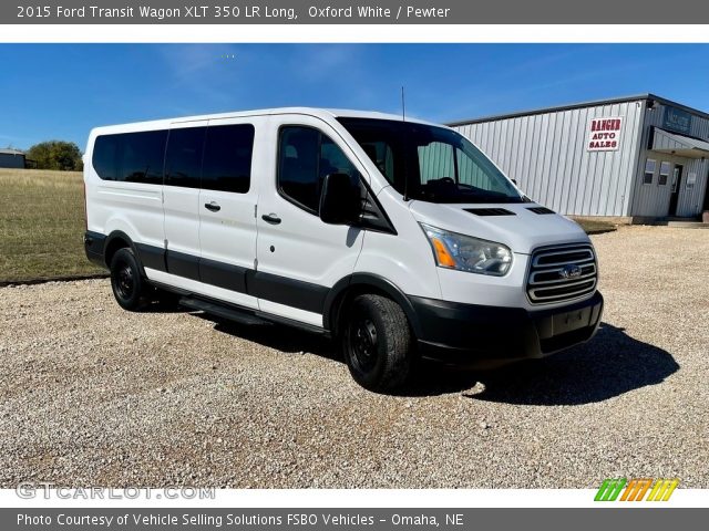 2015 Ford Transit Wagon XLT 350 LR Long in Oxford White