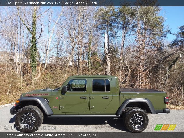 2022 Jeep Gladiator Rubicon 4x4 in Sarge Green