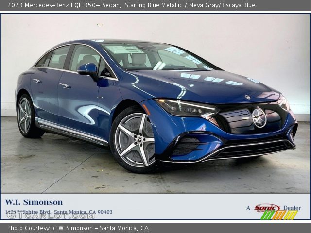 2023 Mercedes-Benz EQE 350+ Sedan in Starling Blue Metallic