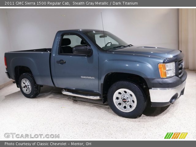 2011 GMC Sierra 1500 Regular Cab in Stealth Gray Metallic