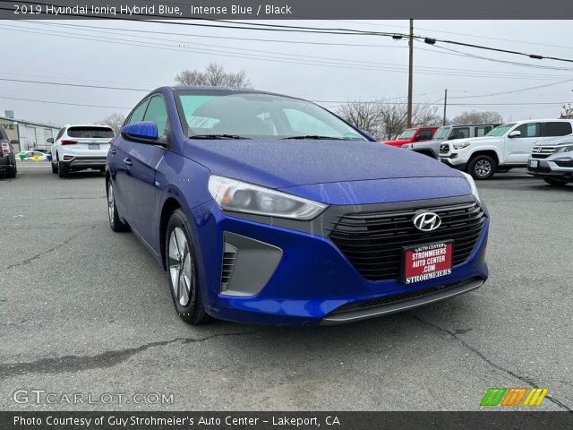 2019 Hyundai Ioniq Hybrid Blue in Intense Blue