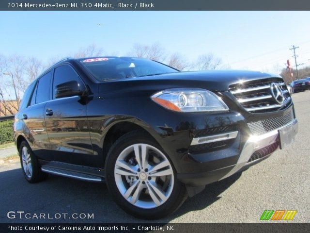 2014 Mercedes-Benz ML 350 4Matic in Black