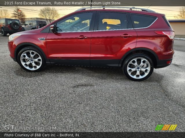 2015 Ford Escape Titanium in Ruby Red Metallic