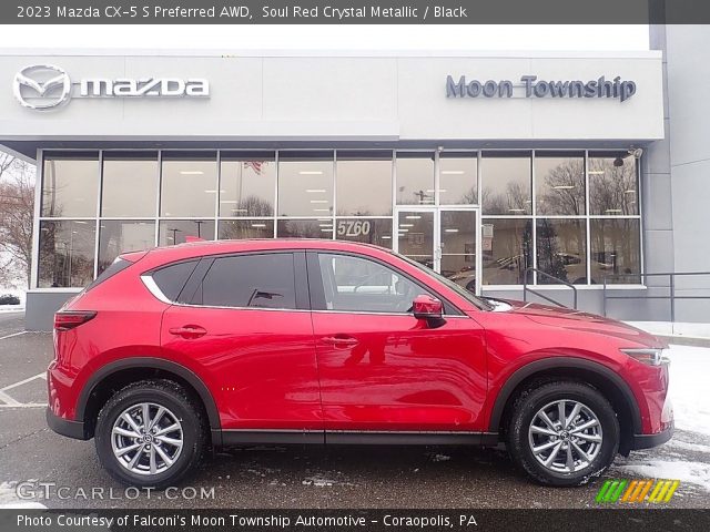 2023 Mazda CX-5 S Preferred AWD in Soul Red Crystal Metallic