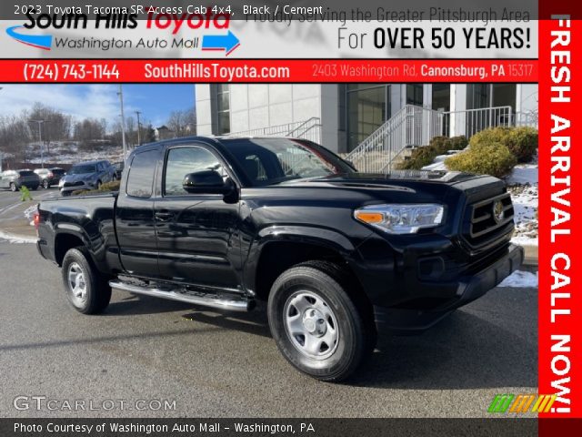 2023 Toyota Tacoma SR Access Cab 4x4 in Black