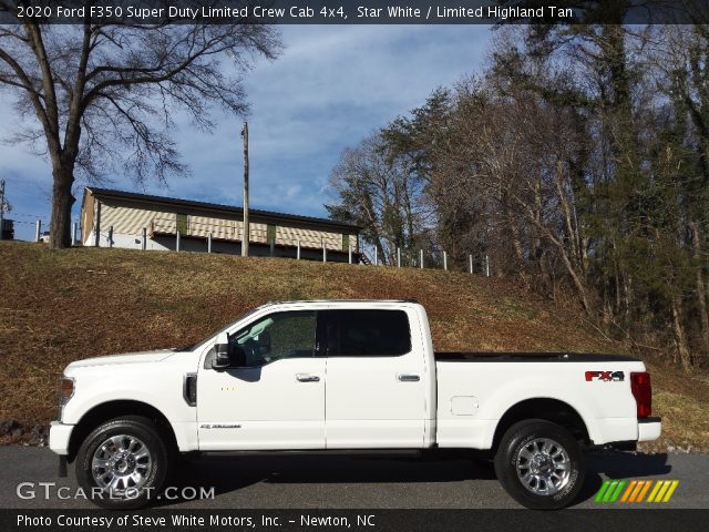 2020 Ford F350 Super Duty Limited Crew Cab 4x4 in Star White