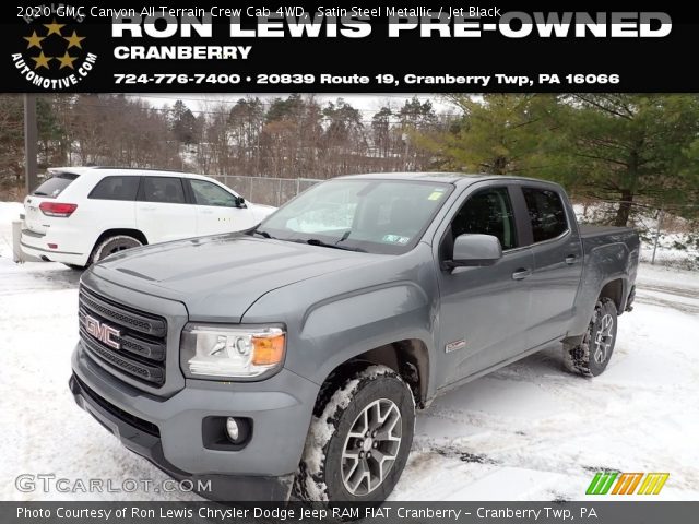 2020 GMC Canyon All Terrain Crew Cab 4WD in Satin Steel Metallic