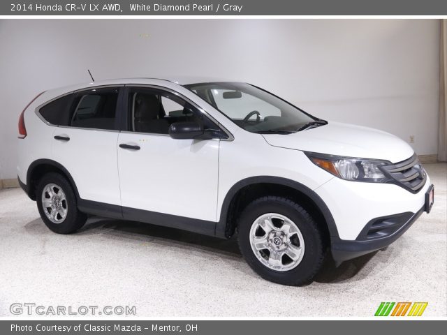 2014 Honda CR-V LX AWD in White Diamond Pearl