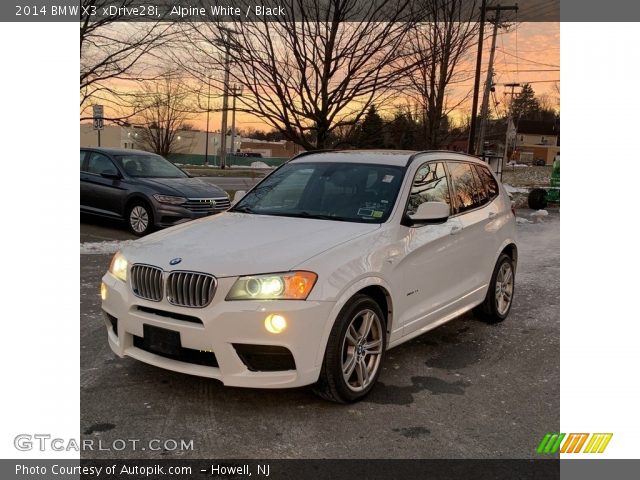 2014 BMW X3 xDrive28i in Alpine White