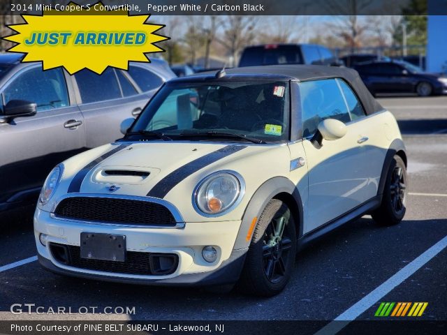 2014 Mini Cooper S Convertible in Pepper White