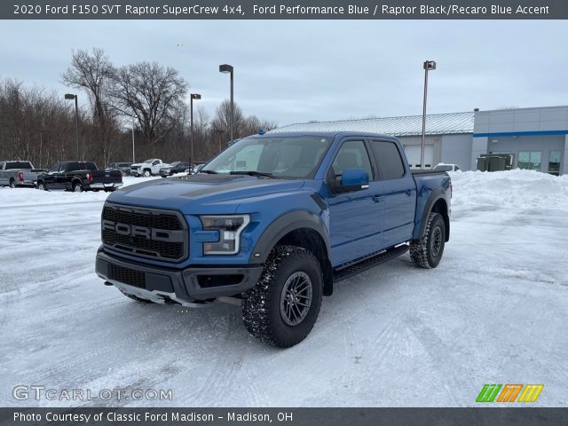 2020 Ford F150 SVT Raptor SuperCrew 4x4 in Ford Performance Blue