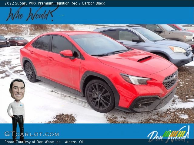 2022 Subaru WRX Premium in Ignition Red
