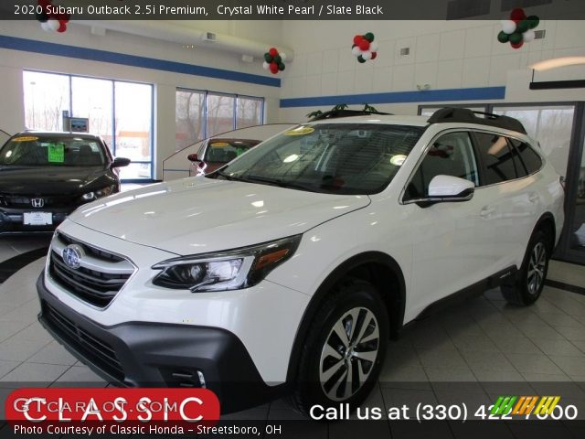 2020 Subaru Outback 2.5i Premium in Crystal White Pearl