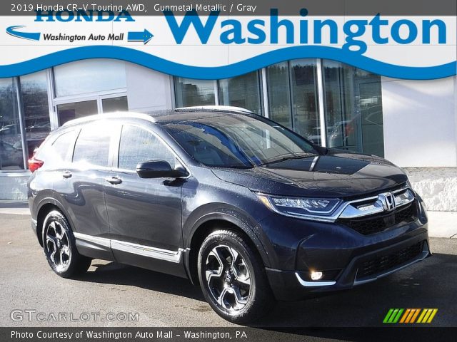 2019 Honda CR-V Touring AWD in Gunmetal Metallic
