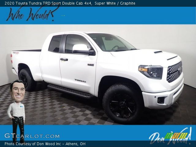 2020 Toyota Tundra TRD Sport Double Cab 4x4 in Super White