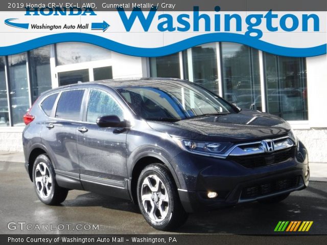 2019 Honda CR-V EX-L AWD in Gunmetal Metallic