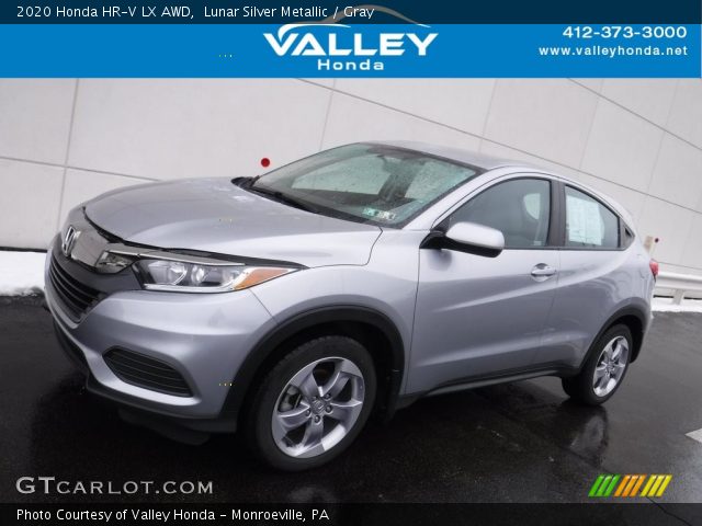 2020 Honda HR-V LX AWD in Lunar Silver Metallic