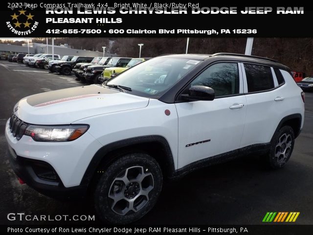 2022 Jeep Compass Trailhawk 4x4 in Bright White