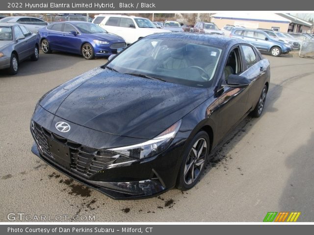 2022 Hyundai Elantra Limited Hybrid in Black