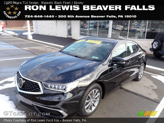 2020 Acura TLX Sedan in Majestic Black Pearl