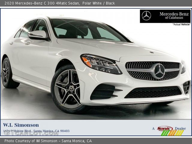 2020 Mercedes-Benz C 300 4Matic Sedan in Polar White