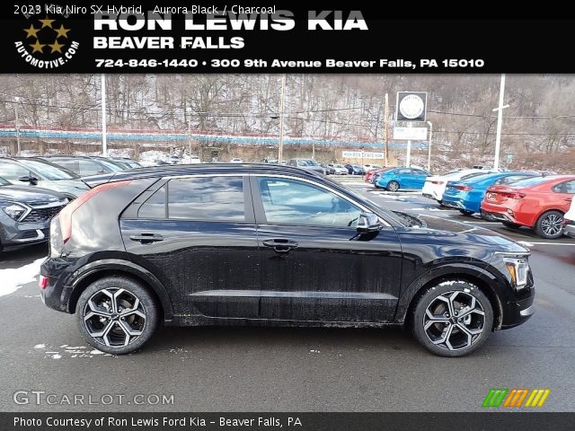 2023 Kia Niro SX Hybrid in Aurora Black