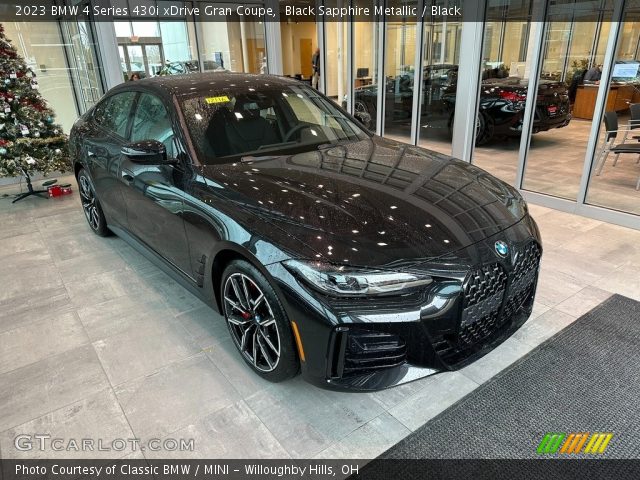 2023 BMW 4 Series 430i xDrive Gran Coupe in Black Sapphire Metallic