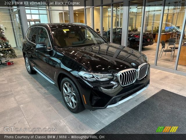 2023 BMW X3 xDrive30i in Jet Black