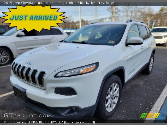 2015 Jeep Cherokee Latitude 4x4 in Bright White