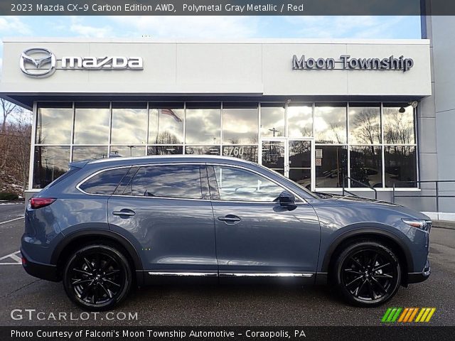 2023 Mazda CX-9 Carbon Edition AWD in Polymetal Gray Metallic