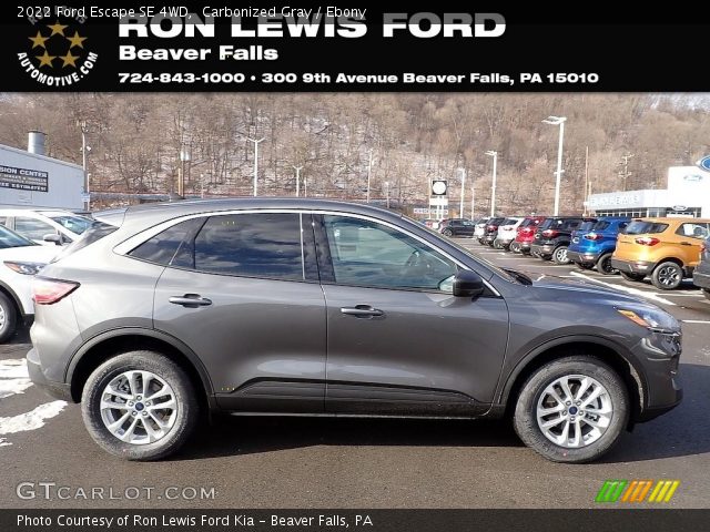 2022 Ford Escape SE 4WD in Carbonized Gray