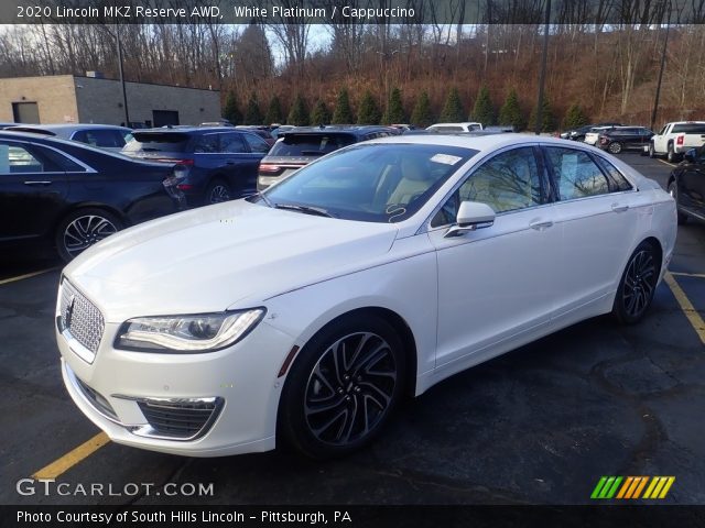 2020 Lincoln MKZ Reserve AWD in White Platinum