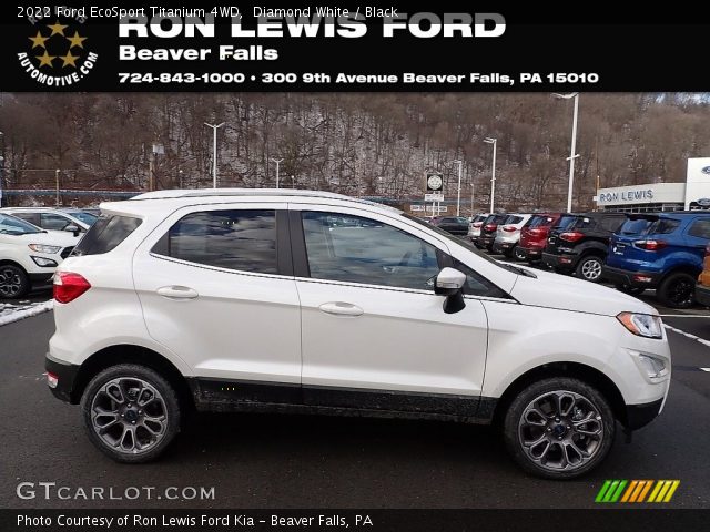 2022 Ford EcoSport Titanium 4WD in Diamond White