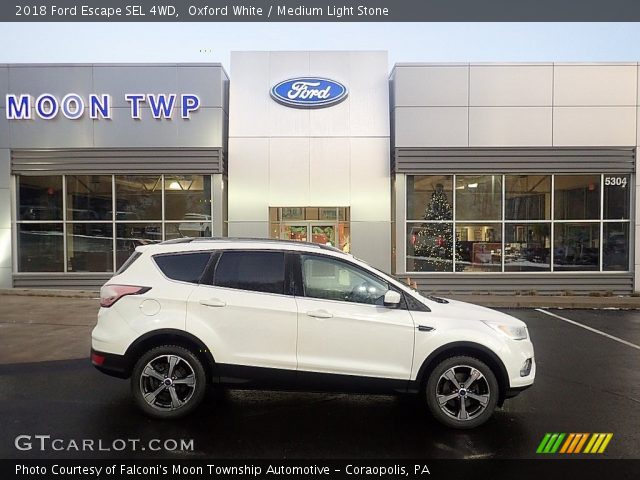 2018 Ford Escape SEL 4WD in Oxford White