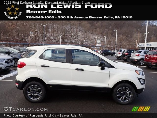 2022 Ford EcoSport S 4WD in Diamond White