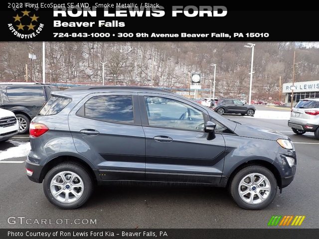 2022 Ford EcoSport SE 4WD in Smoke Metallic