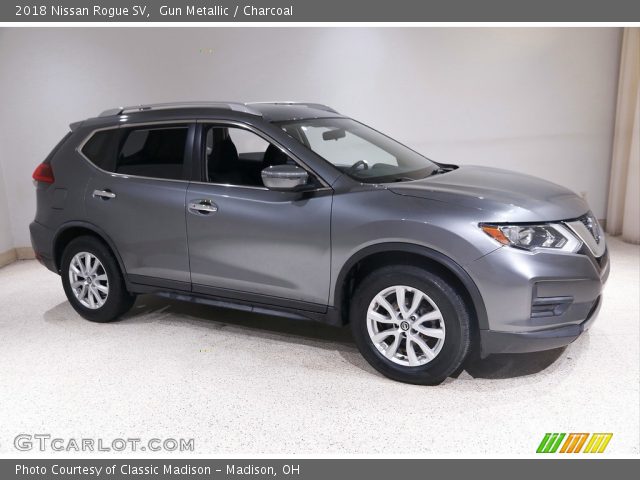 2018 Nissan Rogue SV in Gun Metallic