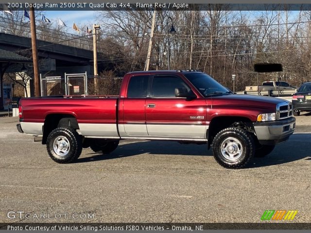 2001 Dodge Ram 2500 SLT Quad Cab 4x4 in Flame Red