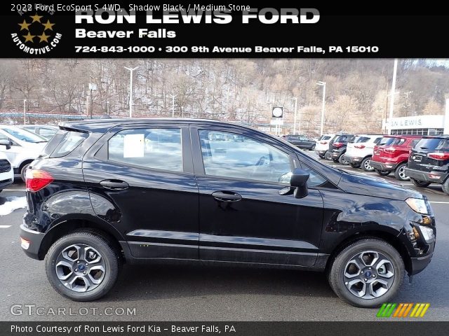 2022 Ford EcoSport S 4WD in Shadow Black