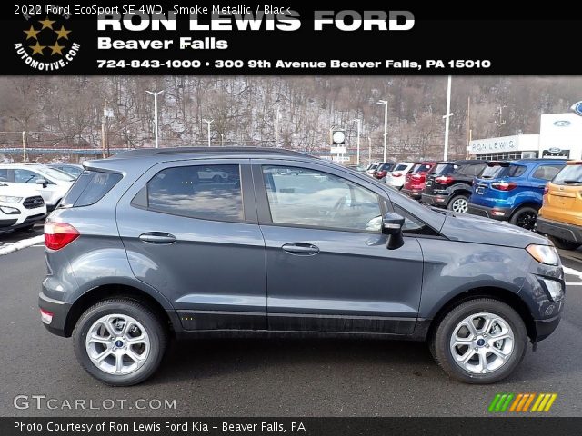 2022 Ford EcoSport SE 4WD in Smoke Metallic