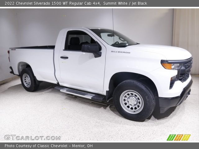 2022 Chevrolet Silverado 1500 WT Regular Cab 4x4 in Summit White