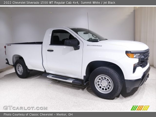 2022 Chevrolet Silverado 1500 WT Regular Cab 4x4 in Summit White