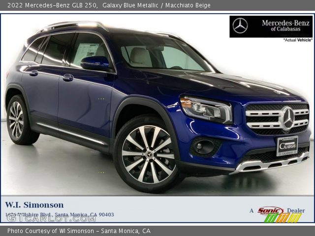 2022 Mercedes-Benz GLB 250 in Galaxy Blue Metallic