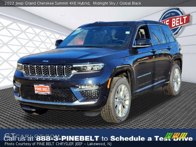 2022 Jeep Grand Cherokee Summit 4XE Hybrid in Midnight Sky