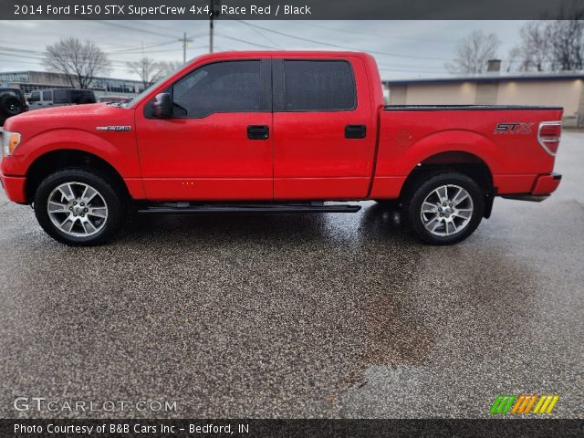 2014 Ford F150 STX SuperCrew 4x4 in Race Red