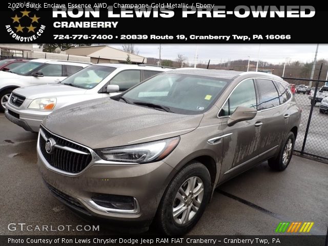 2020 Buick Enclave Essence AWD in Champagne Gold Metallic